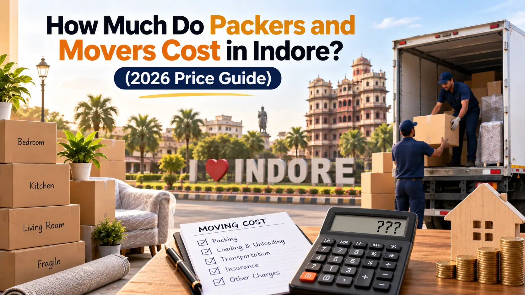 Movers and Packers Cost in Indore
